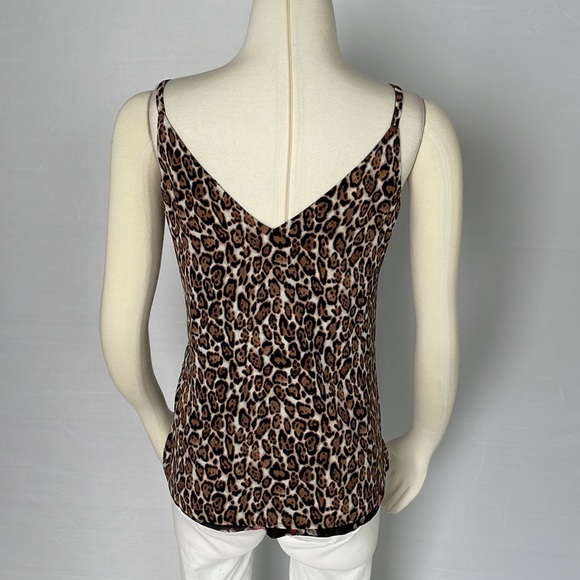 WHBM Reversible Tank Leopard/Floral Size X Small - Picture 7 of 14